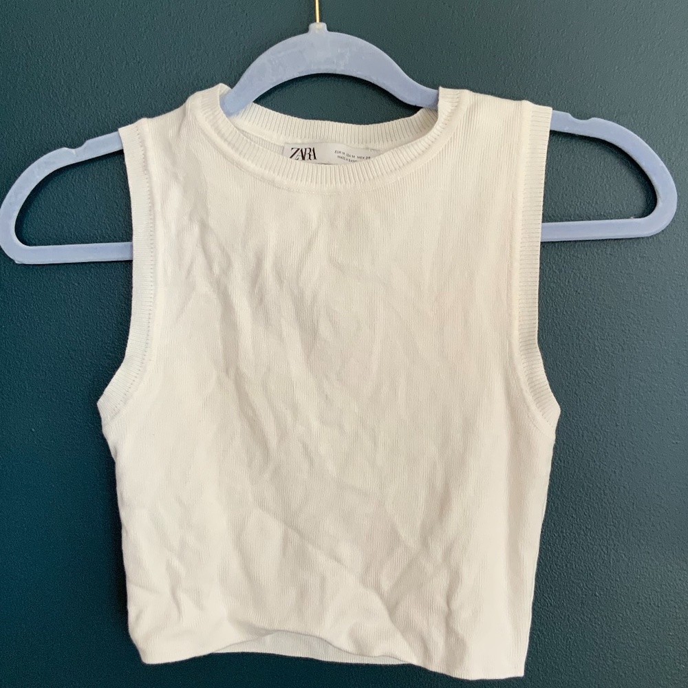 ZARA SWEATER TANK